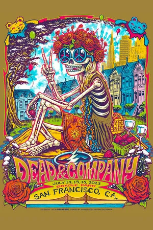 Постер: Dead & Company: 2023-07-16 Oracle Park, San Francisco, CA, USA