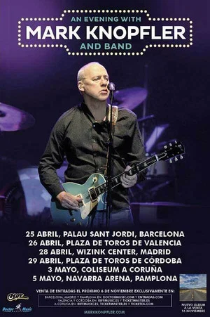 Постер: Mark Knopfler - Live in Valencia 2019