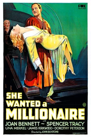 Постер: She Wanted a Millionaire