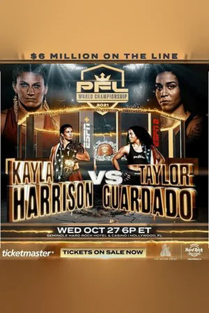 Постер: PFL 2021 #10: Championships - Harrison vs. Guardado