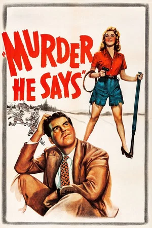Постер: Murder, He Says