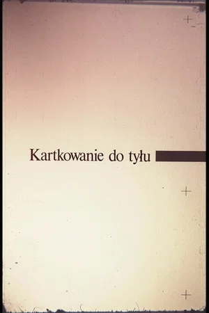Постер: Kartkowanie do tyłu