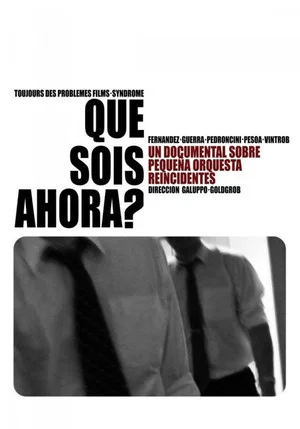 Постер: Qué sois ahora?