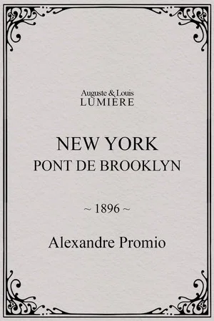 Постер: New York, Brooklyn Bridge