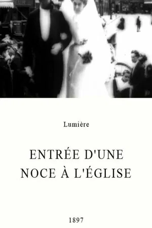 Постер: Entrée d'une noce à l'église
