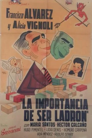 Постер: La importancia de ser ladrón