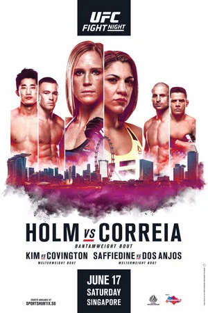 Постер: UFC Fight Night 111: Holm vs. Correia