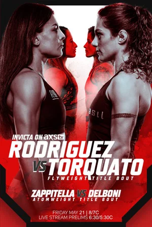 Постер: Invicta FC on AXS TV: Rodríguez vs. Torquato
