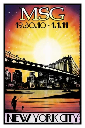 Постер: Phish 2010-12-31 Madison Square Garden, New York, NY