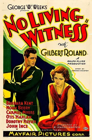 Постер: No Living Witness