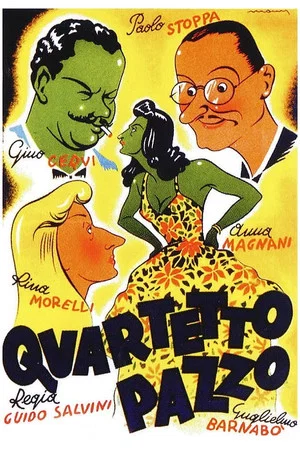 Постер: Crazy Quartet