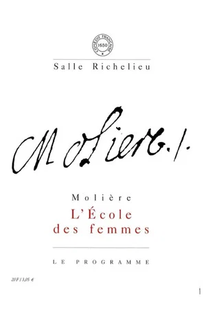 Постер: L'école des femmes
