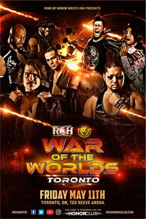 Постер: ROH & NJPW: War of The Worlds - Toronto