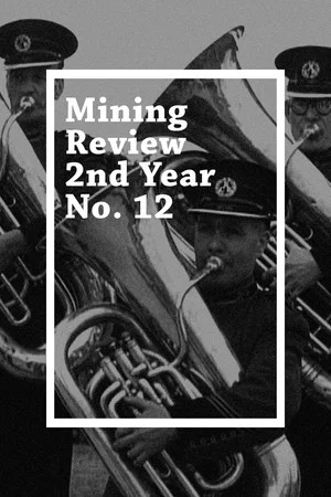 Постер: Mining Review 2nd Year No. 12
