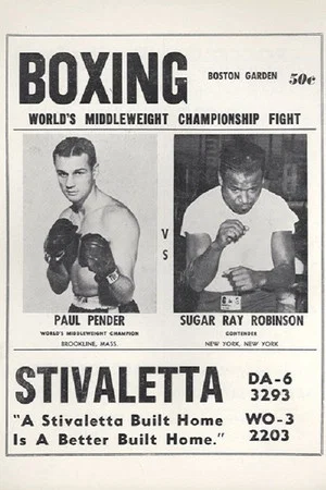 Постер: Sugar Ray Robinson vs. Paul Pender