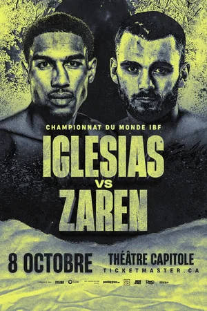 Постер: Osleys Iglesias vs. Oliver Zaren