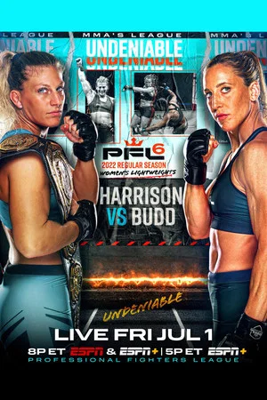 Постер: PFL 2022 #6: Regular Season - Harrison vs Young