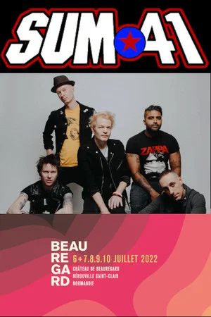 Постер: Sum 41 - Festival Beauregard