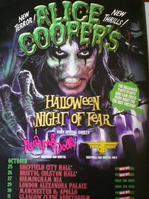 Постер: Alice Cooper: Halloween Night of Fear